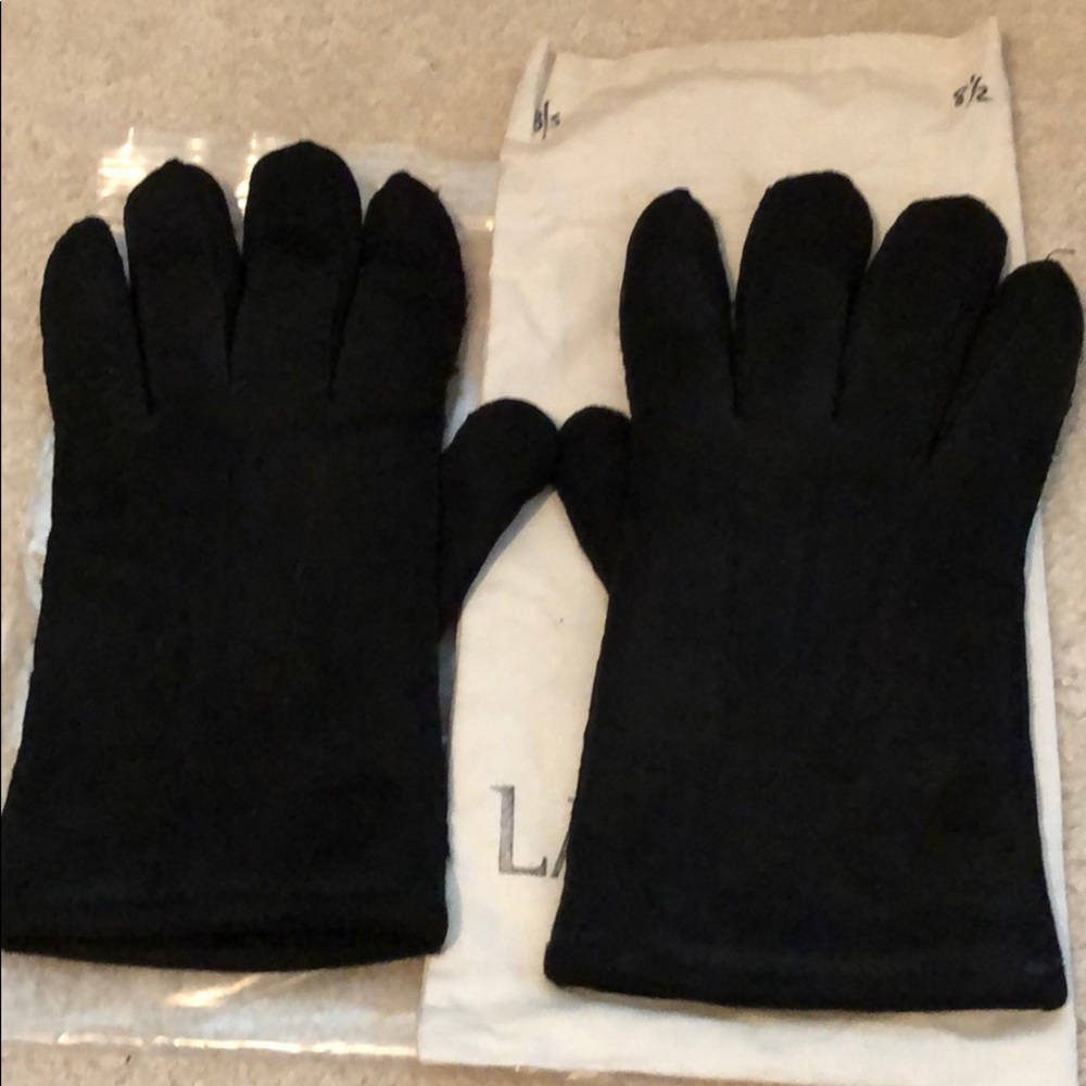 Men’s Lambskin shearling lined gloves - New 8 1/2